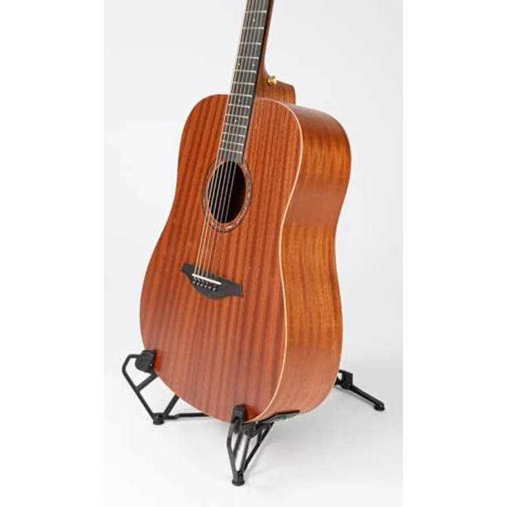 XVive G1 Butterfly Guitar Stand, kompakter Gitarrenständer aus Aluminium mit Silikon- und Gummipolstern, geeignet für akustische und elektrische Gitarren, stabil und transportabel – Bild 5
