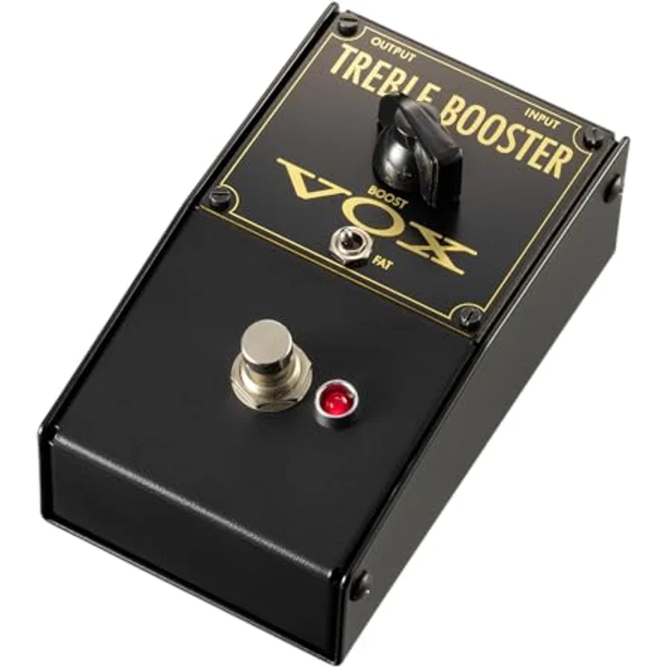 Vox VFZ-1 Fuzz, Gitarren-Effektpedal mit Vintage Distortion/Fuzz, schwarz – Bild 2