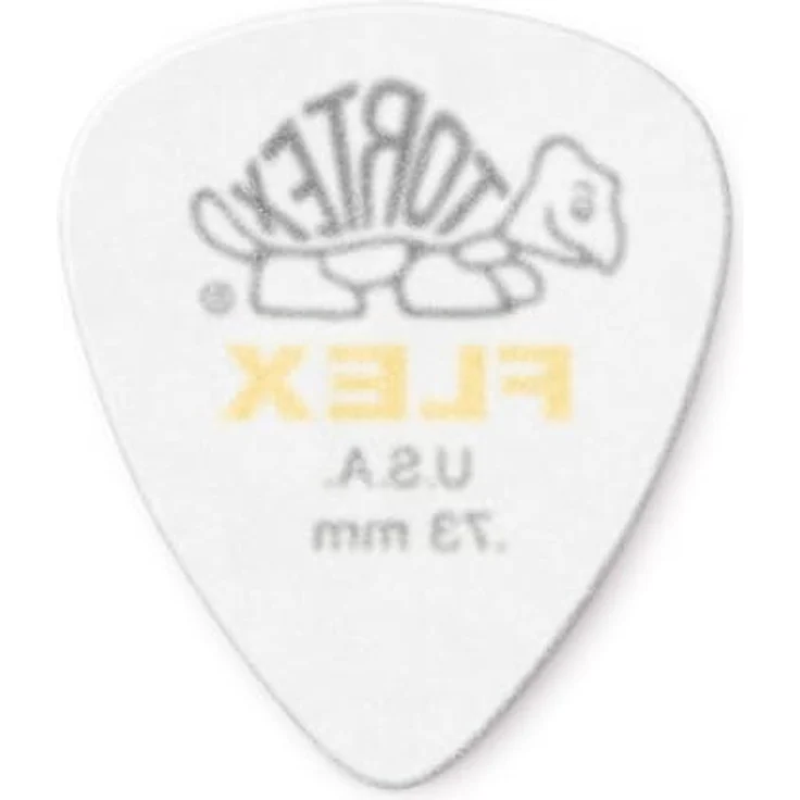 Jim Dunlop Tortex Flex Plektrum 0,73mm, 72 Stück, hohe Flexibilität und Haltbarkeit, in verschiedenen Formen verfügbar – Bild 3