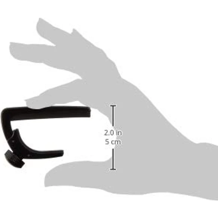 Daddario NS Lite Classical Capo, Kapodaster für klassische Gitarren, leichte Bauweise, genaue Passform – Bild 3