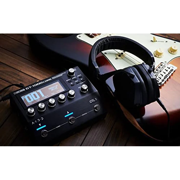 Boss GT-1000CORE, Multi-Effektpedal für E-Gitarre & Bass mit AIRD-Technologie, 24 Effekten und über 140 Verstärkermodellen, kompakt – Bild 2