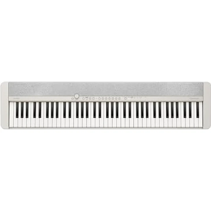 Casio Casiotone CT-S1-76WE Piano-Keyboard, 76 anschlagdynamische Tasten, 61 Sounds, Bluetooth-fähig, weiß – Bild 2