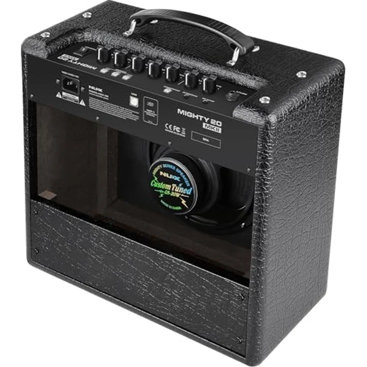 Nux Mighty 20 MKII, Modeling-Verstärker mit 20 Watt, 8" Lautsprecher, Bluetooth und 60-Sekunden-Phrase-Loop – Bild 9