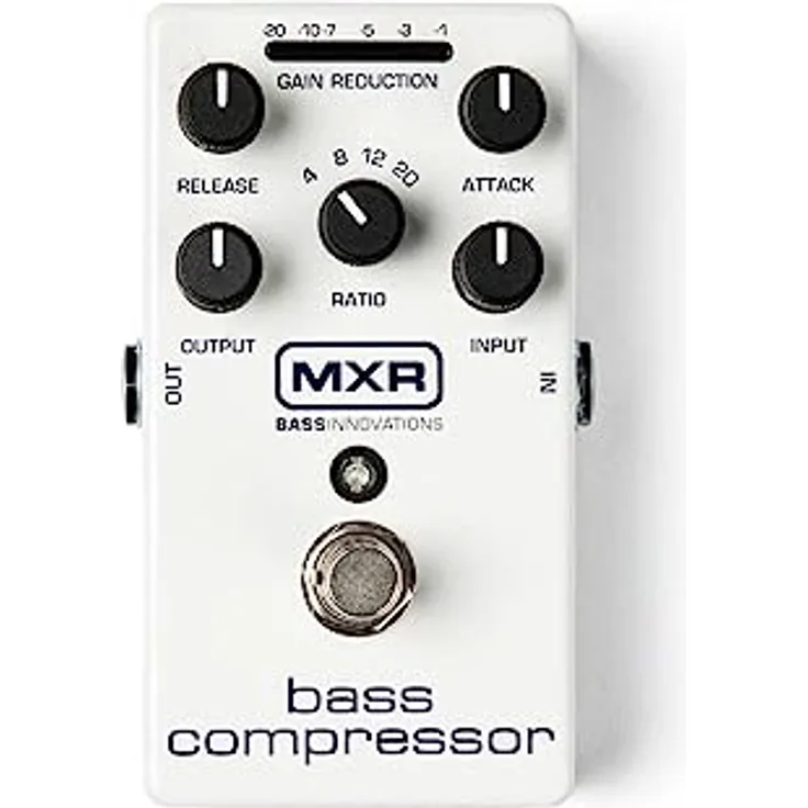 MXR M87 Bass Compressor Bundle, Gitarreneffektgerät mit Rockboard Pedalsafe Type A1
