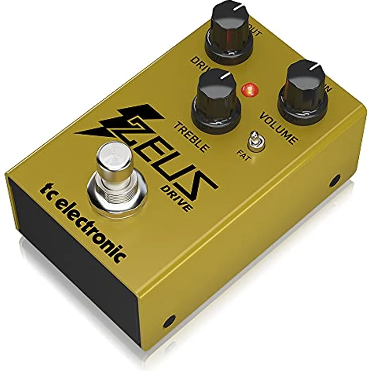 tc electronic Zeus Overdrive, Dynamisches Overdrive Boost-Pedal mit FAT Mod-Schalter und Buffered Bypass – Bild 3