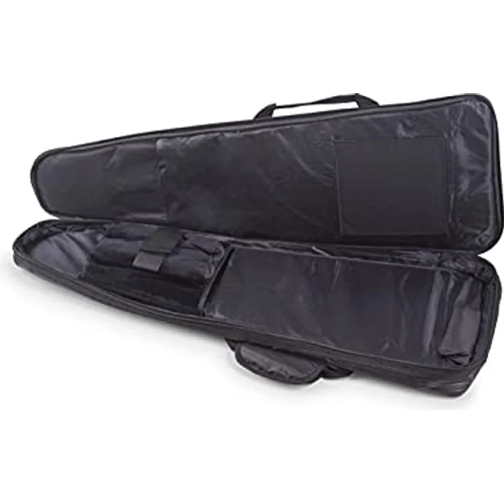 Rockbag RB 20500B Headless-Style G-Bag, Gitarrentasche mit 20mm Polsterung und großer Außentasche, schwarz – Bild 5