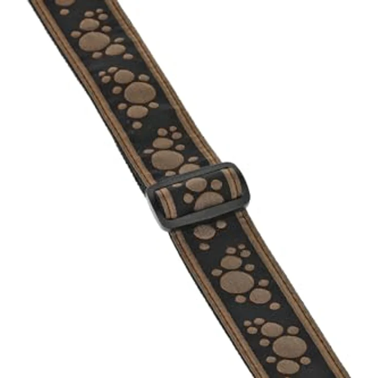 Ovation Soundhole Retro Copper, Nylongurt mit stabilem Lederende und gesticktem Multi Soundhole-Motiv, Kupfer – Bild 6