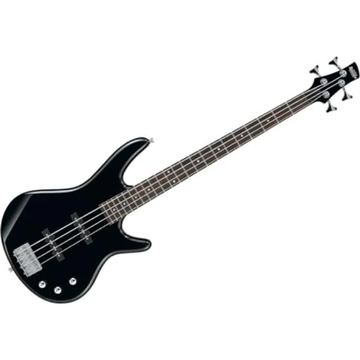 Ibanez GSR180-BK, 4-saiter E-Bass mit Pappel Korpus, Purpleheart Griffbrett, Ahorn Hals, Black