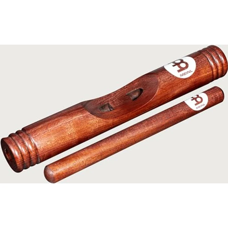 Meinl CL3RW Claves, afrikanischer Holzklangstab aus Rotholz, großes Modell mit tiefem Klangbild, 30,5 cm Länge, 4,5 cm Durchmesser – Bild 8