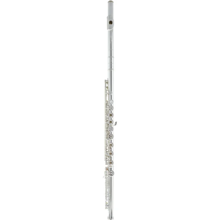 Azumi AZ-S2 RBI Querflöte, Neusilber versilbert mit Sterling Silber Mundlochplatte, handgefertigtes Altus S-Cut Kopfstück, H-Fuß, inkl. Etui und Zubehör