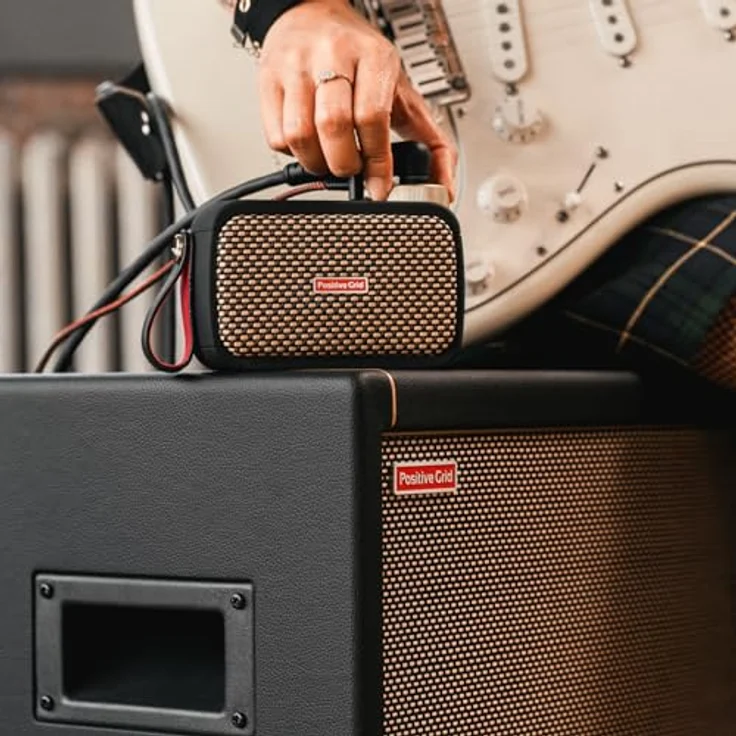 Positive Grid Spark CAB, Gitarrenverstärker-Lautsprecherbox mit 140 Watt RMS, 10 Zoll Tieftöner und USB-C Ausgängen – Bild 5