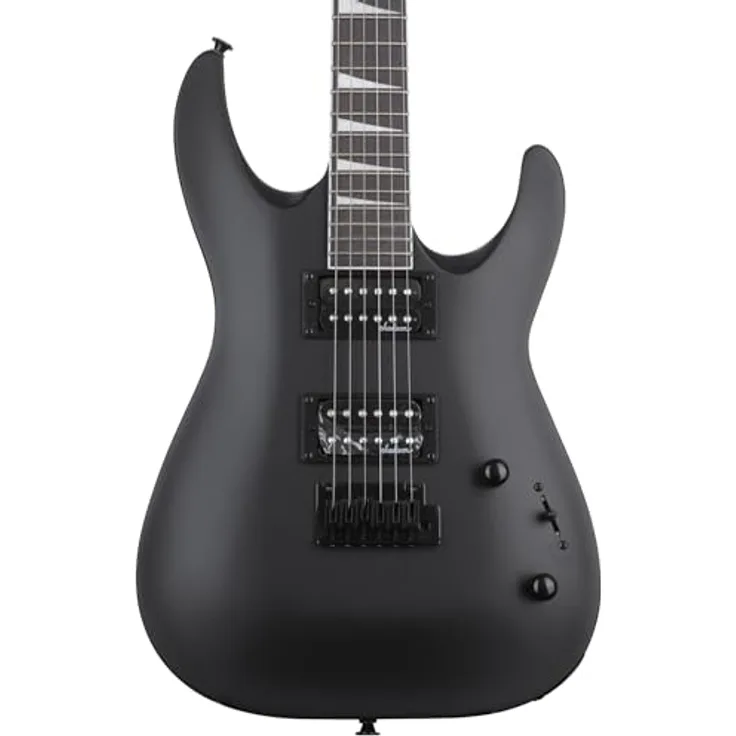 Jackson JS22 Dinky DKA, E-Gitarre im ST-Style, Satin Black