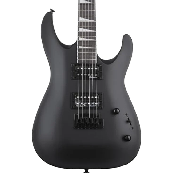 Jackson JS22 Dinky DKA, E-Gitarre im ST-Style, Satin Black – Bild 1