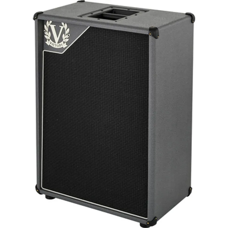 Victory Amplifiers Kraken 212 Cabinet, Gitarrenbox mit 2 x 12" Celestion Vintage 30 Lautsprechern, 120 Watt, geschlossen, inkl. Schutzhülle, made in U.K.