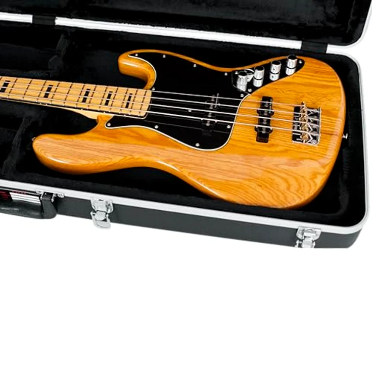 Gator GC-Bass ABS Case, Gitarrenkoffer für Standard Bässe mit Alu-Schließprofil und EPS-Schaumpolster, abschließbar – Bild 9