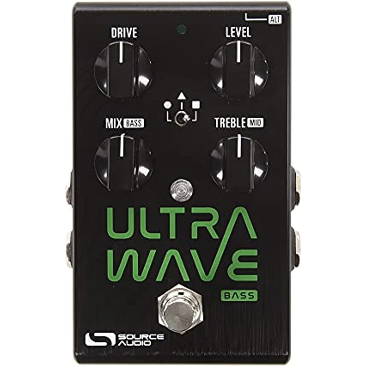 Source Audio Ultrawave Multiband Bass, Effektpedal mit 44 Distortion-Optionen, Dual Channel Kompressor, grafischem 8-Band EQ und Sound Morphing Feature – Bild 1