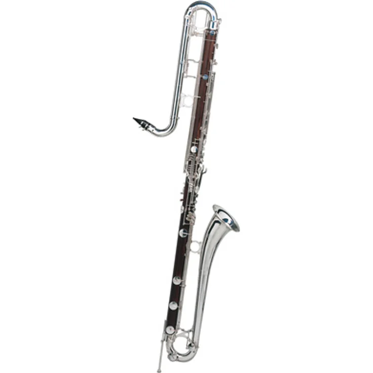Selmer C 28 Kontrabassklarinette in Bb, Palisander-Korpus mit versilberten Klappen, inkl. Light Etui und C* Mundstück