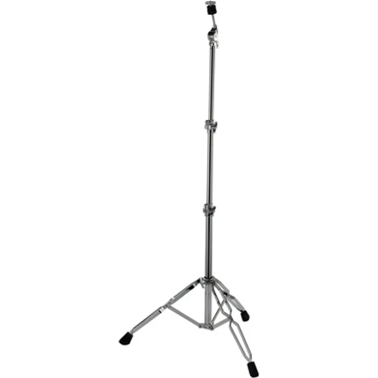 Dixon PSY9 Cymbal Stand, gerade Ausführung mit 2-fach höhenverstellbar, 8 mm verlängerter Tilter, doppelstrebig, große Rohrlängen