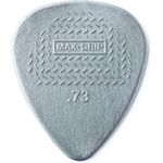 Dunlop Nylon Max Grip 0.73, Plektrum Set mit 12 Stück, Stärke 0,73 mm