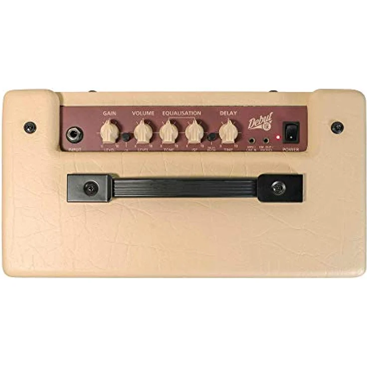BLACKSTAR Debut 15 - Combo E-Gitarren-Verstärker mit Vintage-Creme und Ochsenblut Styling, ISF-Steuerung und eingebautem Echo-Effekt – Bild 3