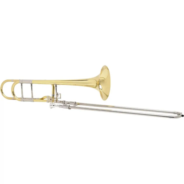 Antoine Courtois AC280BO-1-0 Bb/F Tenorposaune, Schallbecher aus Messing, 215mm Durchmesser, Open Wrap, inkl. Etui und Zubehör