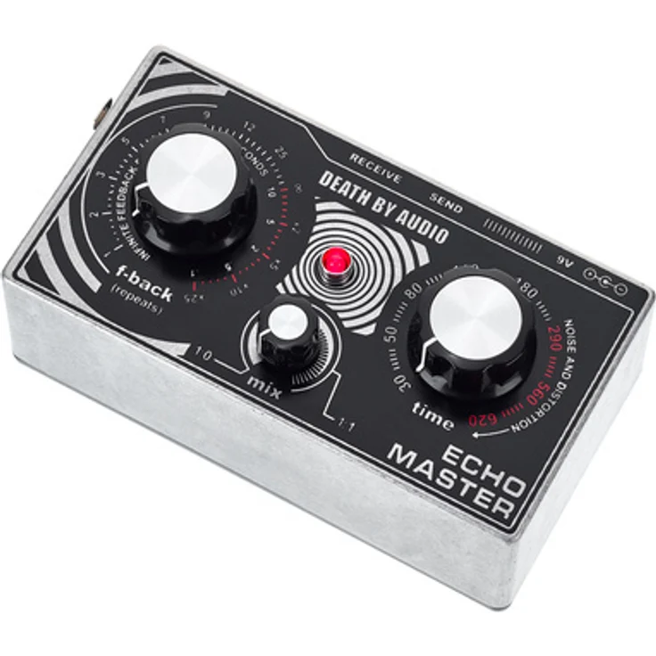 Death by Audio Echo Master, Analog Delay-Pedal mit 30-620 ms Delayzeit, XLR In/Output, handgefertigt in New York City