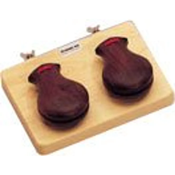 Studio 49 RCA 2 Royal Castanets, mittelgroße Orchesterkastagnetten aus Palisander mit Konzert Percussion Serie – Bild 2