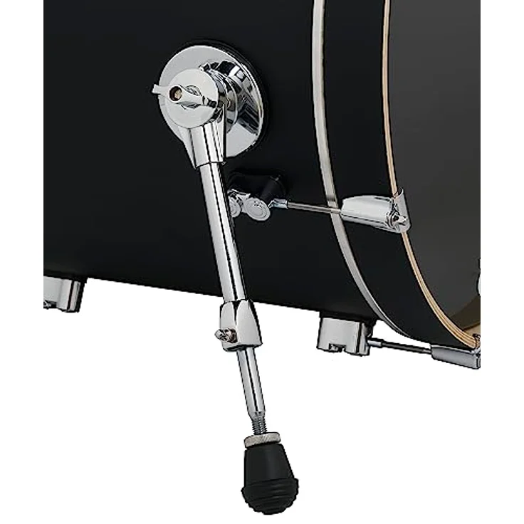 DW PDP CM4 Studio, Schlagzeugset in Satin Black mit 100% Ahornholz-Kesseln, 7-lagig, inkl. 10"x08", 12"x09", 14"x14" Toms und 20"x16" Bass Drum – Bild 4