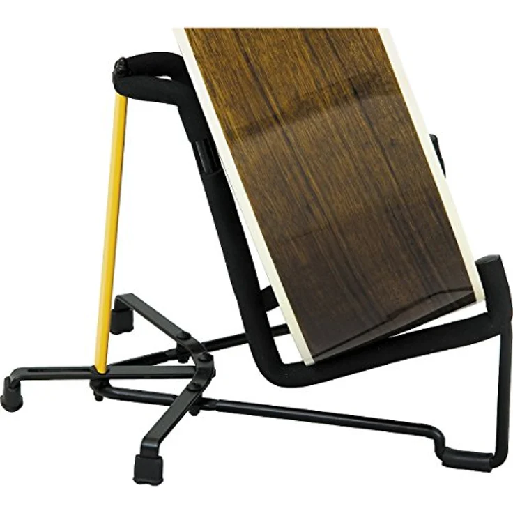 Hercules Stands HCGS-301B, Akustikgitarrenständer mit schützender Schaumstoffpolsterung, kompakt, Höhe 25 cm, max. Belastung 10 kg, nicht für Nitrolack-Gitarren geeignet – Bild 3