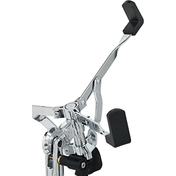 DW PDP 800 Snare Stand, mittelschwerer Snare Drum Ständer mit stufenloser Winkelverstellung und Memory Lock, doppelstrebig, rutschfeste Gummifüße – Bild 4