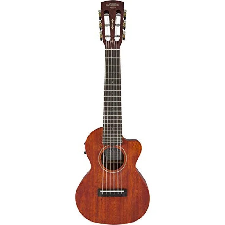 Gretsch G9126-ACE Guitar Ukulele, Tenor Style mit massiver Mahagoni Decke, Ovangkol Griffbrett und Fishman Kula Pickup, Natur Open-Pore Semi-Gloss, inkl. Gig Bag – Bild 1