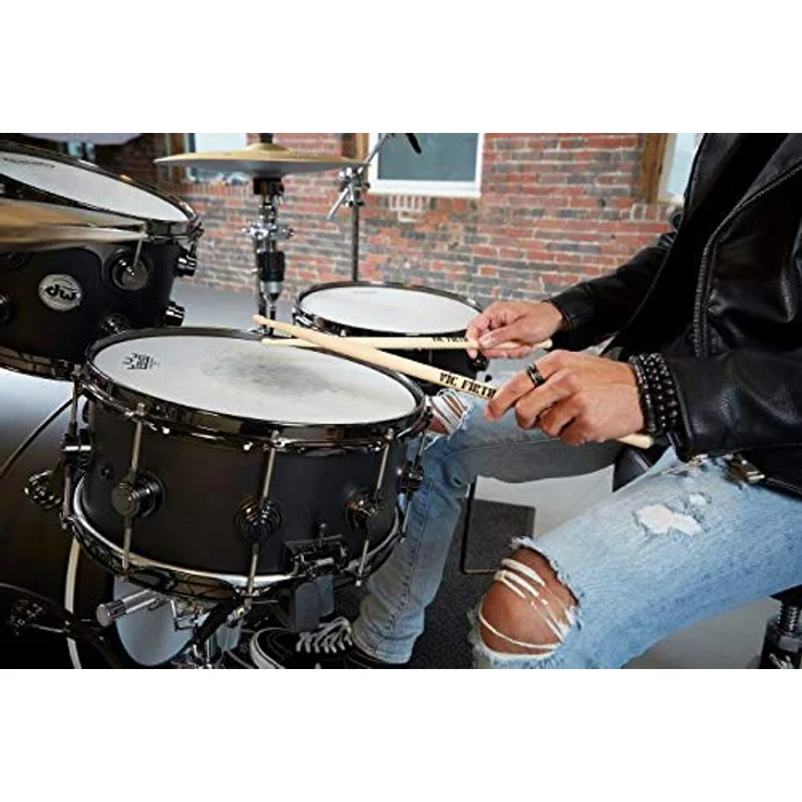 Vic Firth 55A American Concept Freestyle, Hickory Drumsticks mit vergrößertem Sweet Spot, 43,2 cm Länge, 14,8 mm Durchmesser – Bild 7