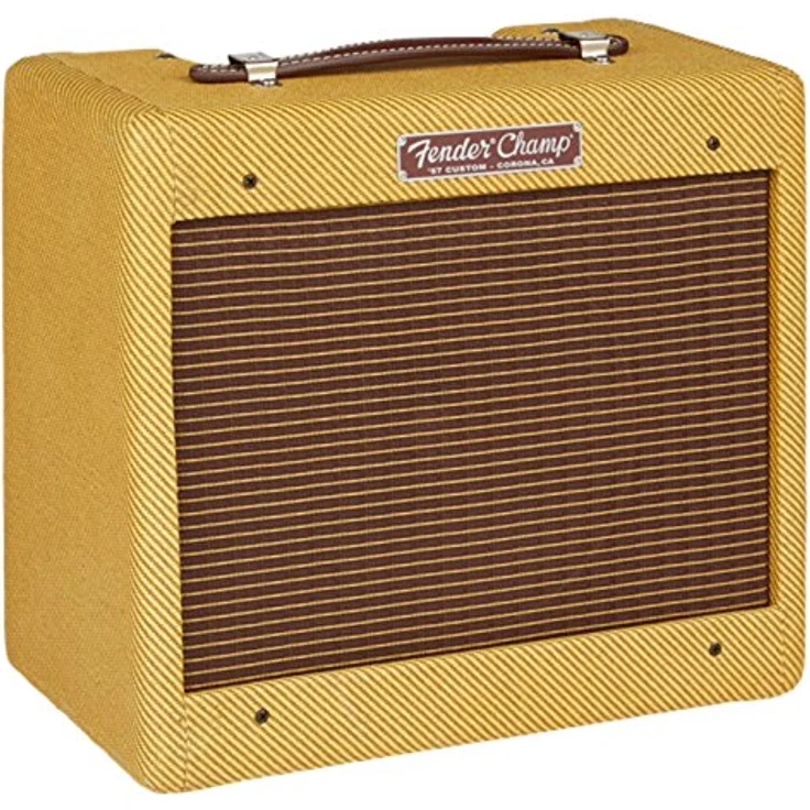 Fender 57 Custom Champ, E-Gitarren-Combo mit Vollröhrenverstärkung, 5 Watt, Tweed Finish, inkl. Schutzhülle – Bild 2