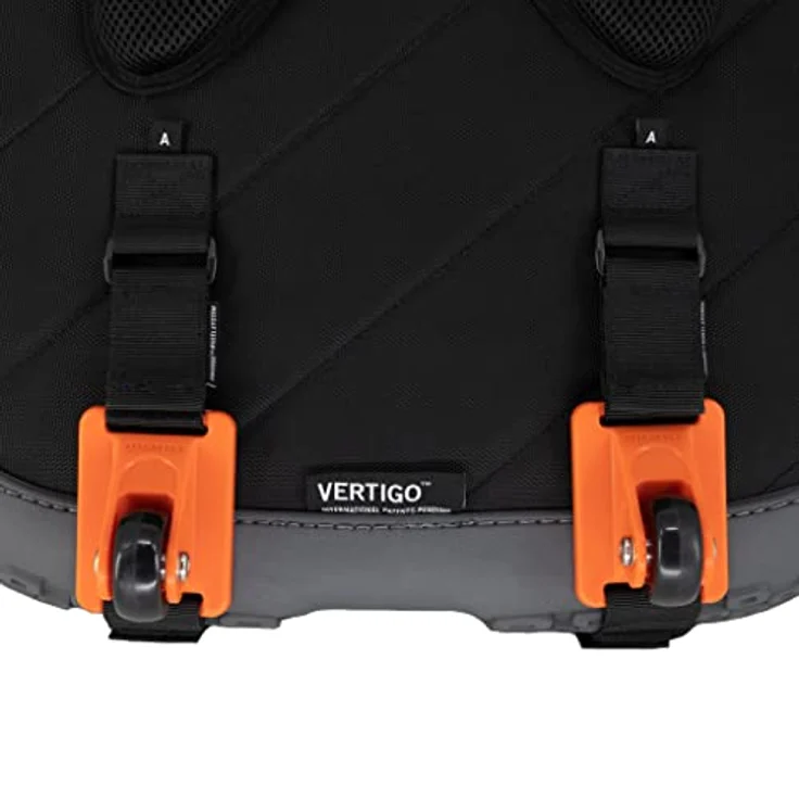 Mono Cases Vertigo Ultra Electric, Gitarrentasche für E-Gitarre mit Wasserfestem 1680D Ballistic Nylon, Schwarz, Top-Loading-Design und Freeride Wheel System – Bild 11