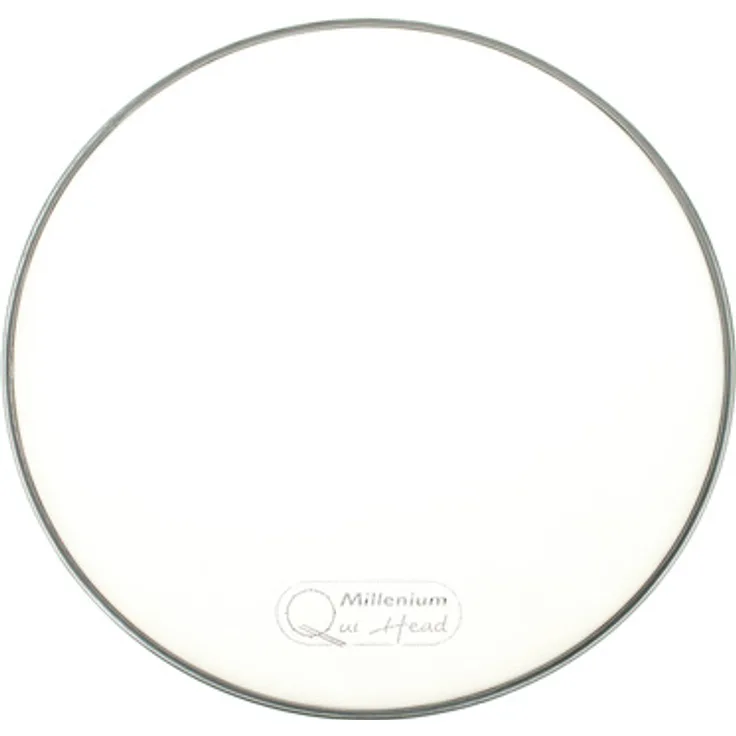 Millenium QuiHead 13" Mesh Head, doppellagiges Trigger Mesh Fell, extrem haltbar, weiß