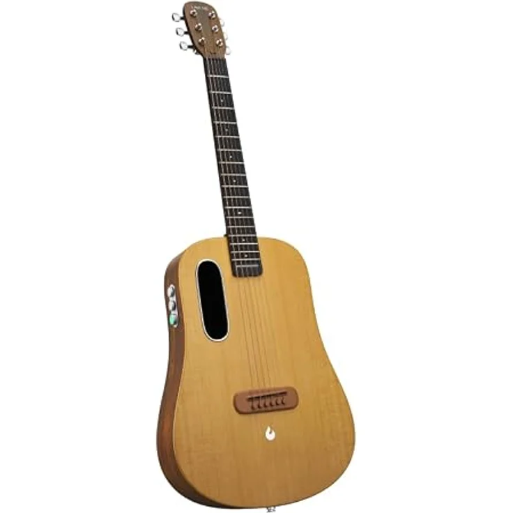 LAVA Me Air, Elektro-Akustik-Gitarre aus Fichte, dünn und leicht, mit FreeBoost-Magneteffekt, für Rechtshänder, 6 Stahlsaiten – Bild 1