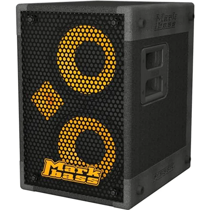 Markbass MB58R 102 P Box 8, Bassbox mit 2x10" Keramik-Lautsprechern, 300 W, 8 Ohm, biologisch abbaubarem Gehäuse, Gewicht 12.15 kg