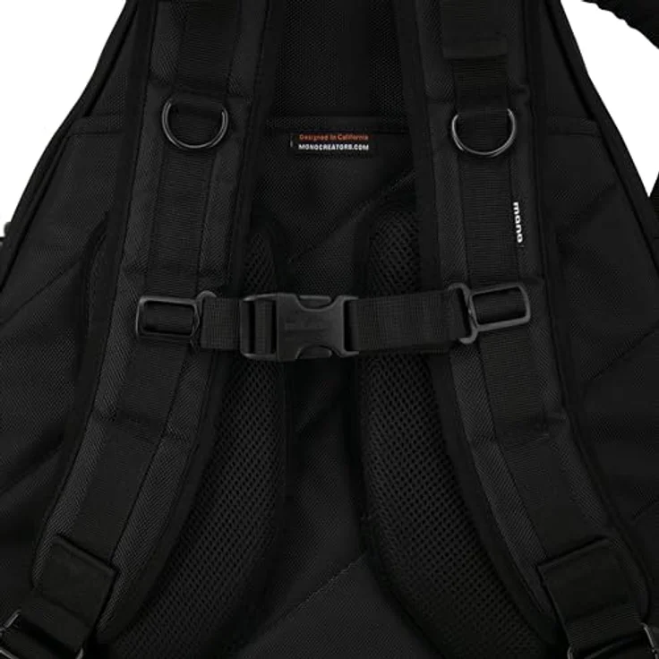 Mono Cases Vertigo Ultra Ac. Dreadnought, Gitarrentasche mit Freeride Wheel System, ergonomischem Design und wasserfestem Ballistic Nylon, schwarz – Bild 7
