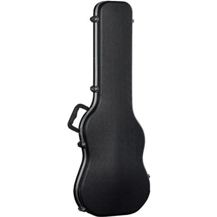 Rockcase RC ABS 10406 BSH, Gitarrenkoffer für E-Gitarren ST-/T-Modelle & Double-Cut, robuste ABS Schale, schwarz, mit Polystyrol Innenschale und breiter Halsauflage – Bild 2