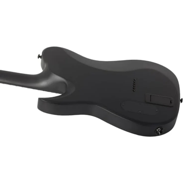 Schecter PT Black Ops, T-Style E-Gitarre aus Mahagoni, Satin Black Open Pore, mit Fishman Fluence Tonabnehmer und 24 X-Jumbo Stainless Steel Bünden – Bild 5