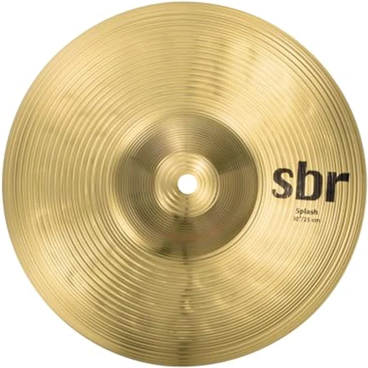 Sabian 10" SBR Splash, Messing Becken mit schnellem, spritzigem Attack – Bild 2