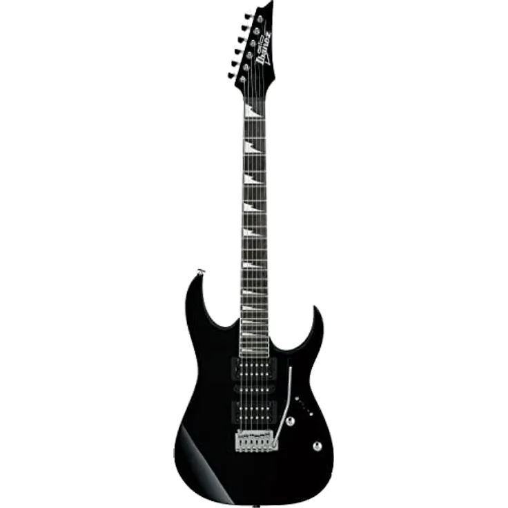 Ibanez Gio GRG170DX-BKN, E-Gitarre in Black Night mit sorgfältiger Verarbeitung und ausgewählten Materialien