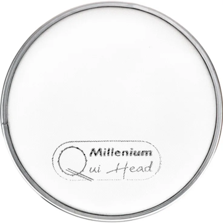 Millenium QuiHead 06" Mesh Head, doppellagiges Trigger Mesh Fell, extrem haltbar, stimmbar, weiß