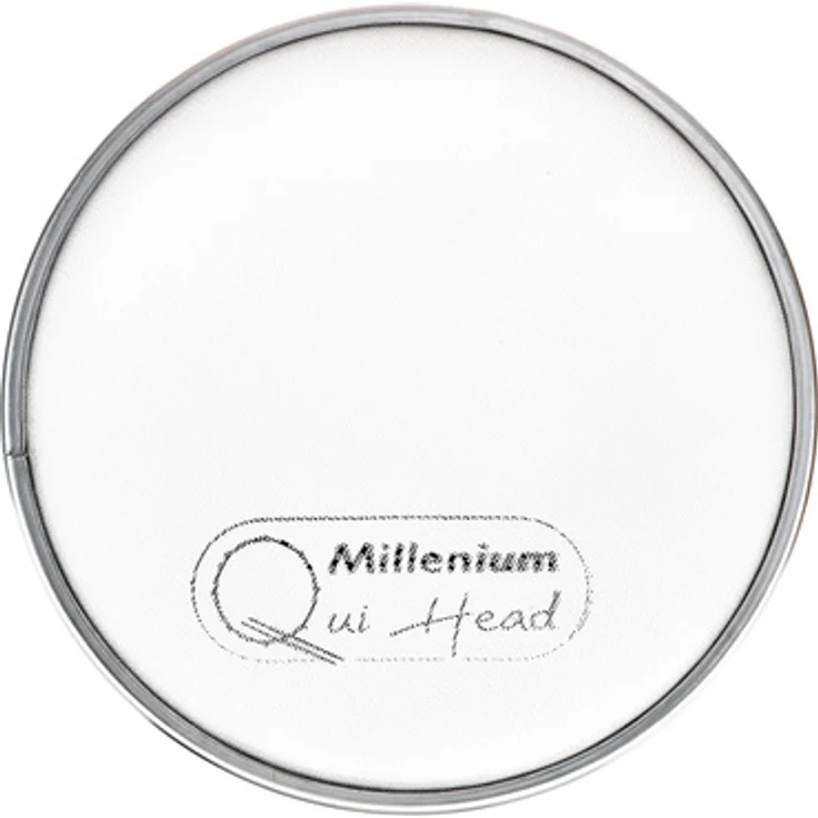 Millenium QuiHead 06" Mesh Head, doppellagiges Trigger Mesh Fell, extrem haltbar, stimmbar, weiß