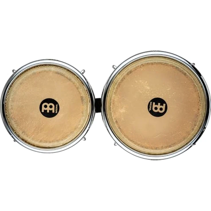 Meinl FWB400BB Bongoset Free Ride, Holz Bongos in Brown Burl, 7" & 8 1/2", mit Meinl Free Ride Suspension System und Chrome Hardware – Bild 2