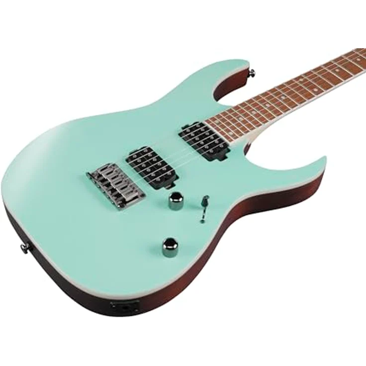 Ibanez RG421S-SEM, E-Gitarre der RG-Serie mit Meranti-Korpus, Ahorn-Hals und Quantum Tonabnehmer, Sea Shore Matte – Bild 2