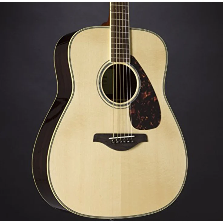 Yamaha FG830 NT, Westerngitarre mit massiver Fichtendecke, Palisanderboden, Nato-Hals, Natural Finish – Bild 6