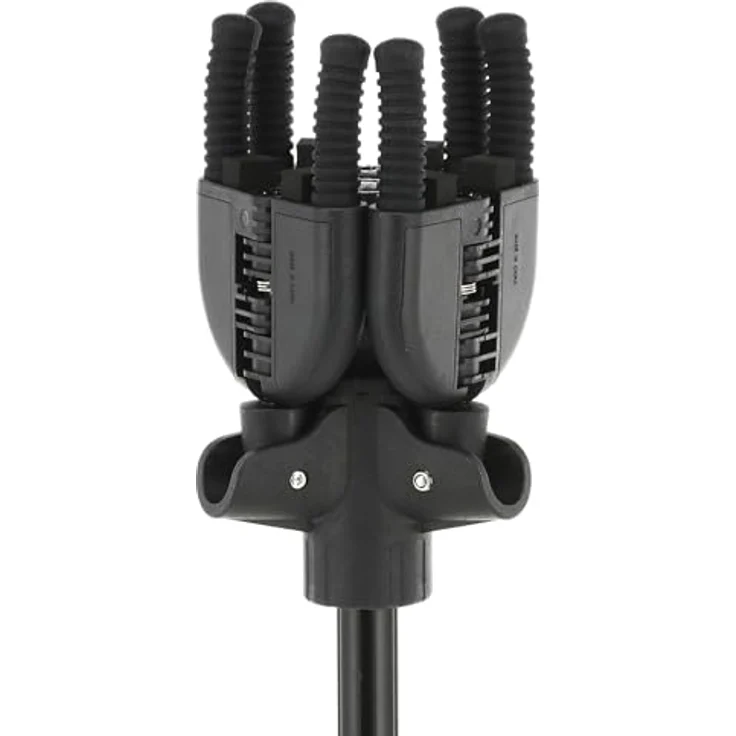 Gewa TripleGrip GS-83 Gitarrenständer für bis zu 3 Akustik- & E-Gitarren, höhenverstellbar 76-119 cm, zusammenlegbar, rutschhemmende Silikonpolsterung – Bild 6