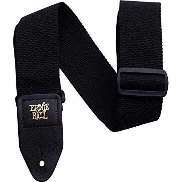 Ernie Ball 4037 Polypro Gitarrengurt, schwarz, verstellbare Länge von 90 bis 180 cm – Bild 1