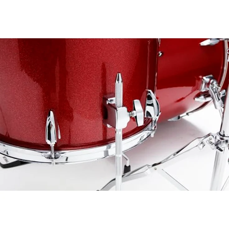 Tama Imperialstar IP50H6W-BRM, 20" Schlagzeugset in Burnt Red Mist mit 5 Teilen, 6-schichtige Pappelholzkessel, inklusive Hardwarepaket und Meinl HCS Messing Beckensatz – Bild 7